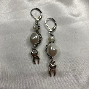 “Tooth fairy” earrings