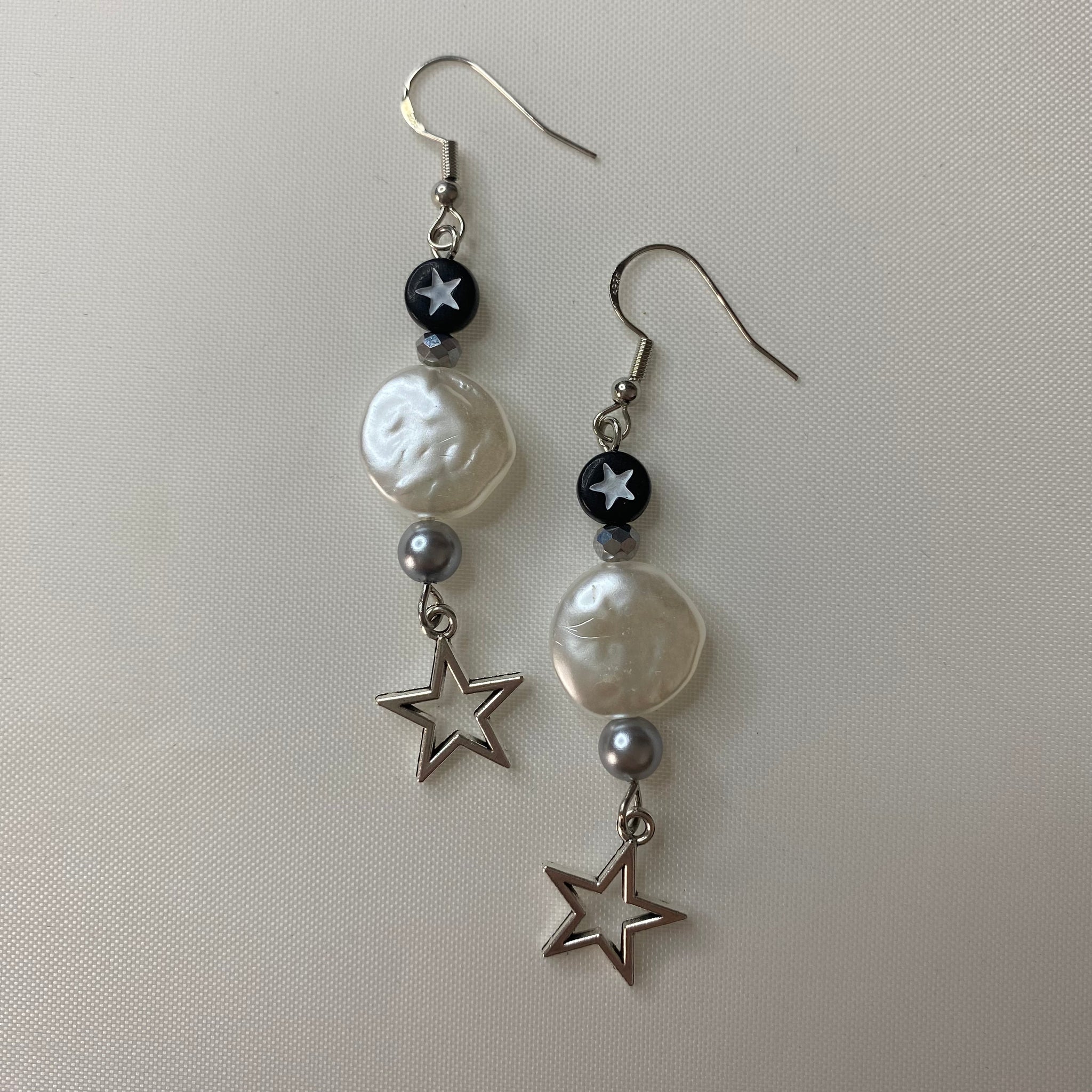 “Moon goddess” earrings